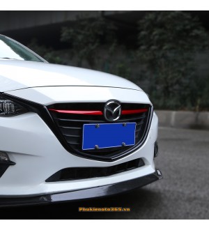 Ốp trang trí lưới nhiệt xe Mazda 3 2014-2016